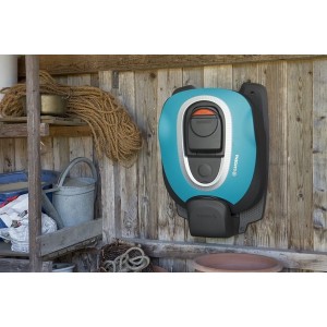 Support mural tondeuse robot Gardena