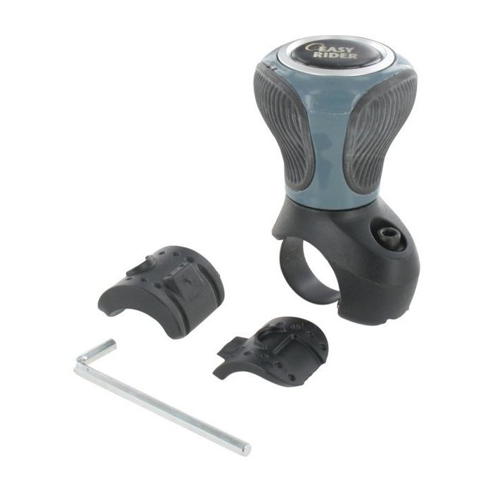 Lot de 2 boutons de volant universels pour chariots élévateurs, camions, tracteurs, tondeuses à gazon, voitures, bateaux