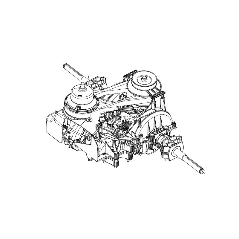 Boite de vitesse autoportée Mc Culloch