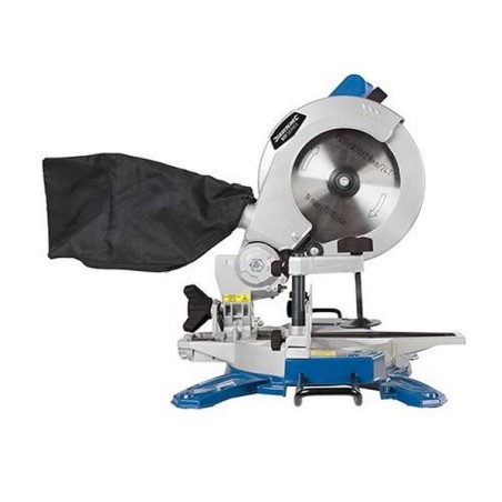 Scie à onglets coulissante 1 450 W Silverline