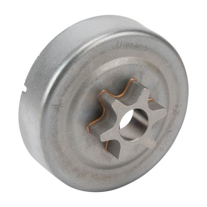 Pignone Motosega McCulloch 6 Denti &ndash; Ricambio Originale 138901, Metallo, 2 Anni Garanzia