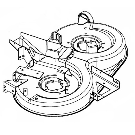 Carter de coupe autoportée MTD