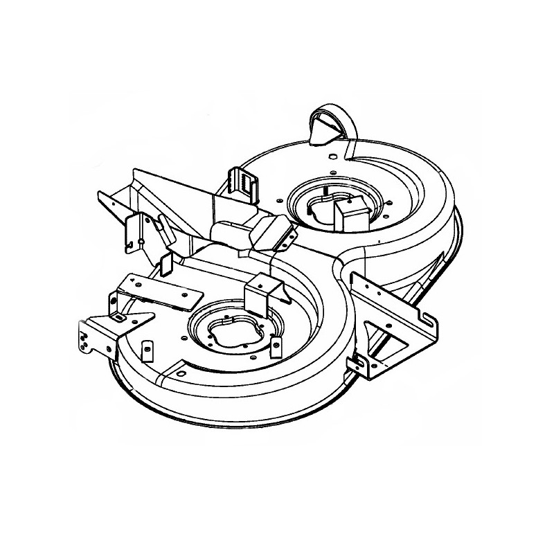 Carter de coupe autoportée MTD