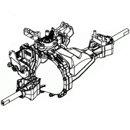 Boîte de vitesse Hydrostatique autoportée MTD