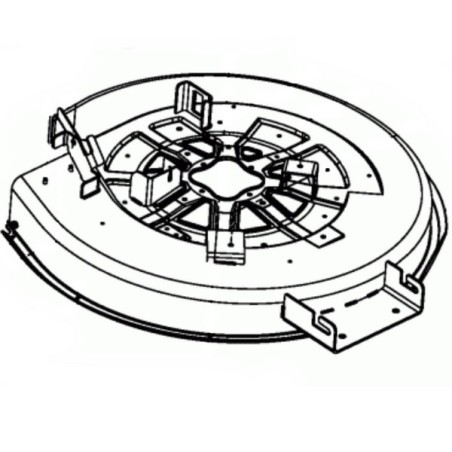 Carter de coupe 76cm tracteur tondeuse MTD