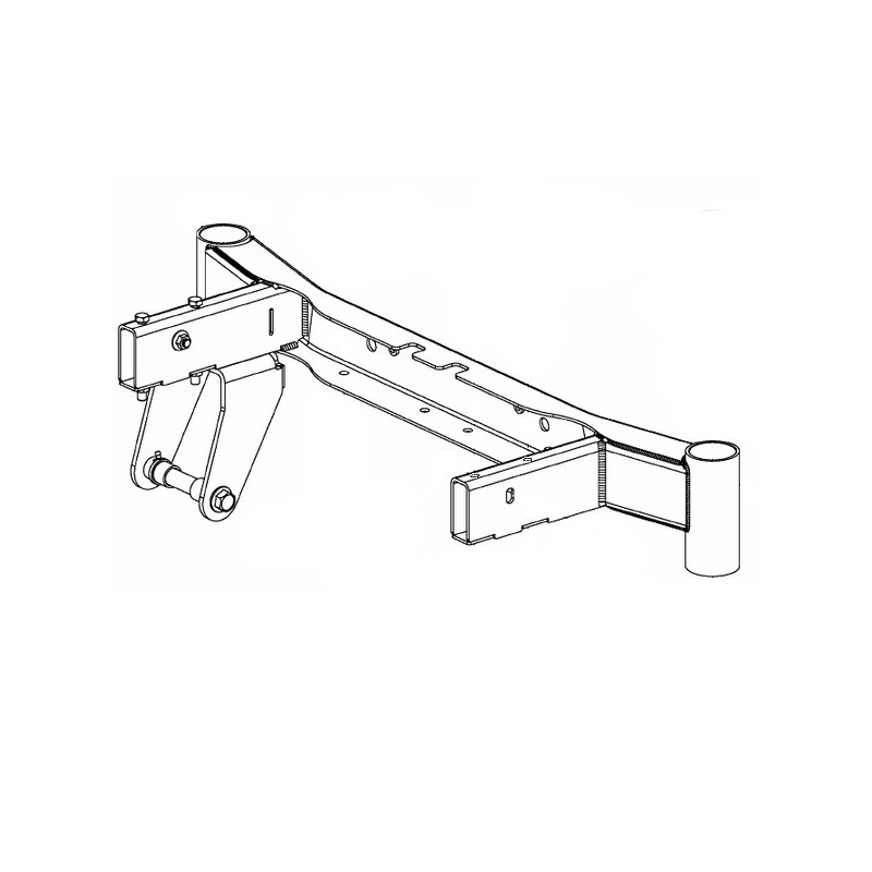 Essieu avant tracteur tondeuse MTD