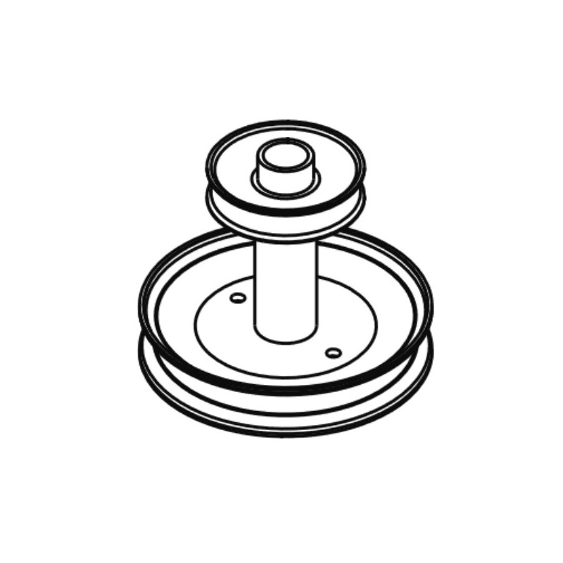 Poulie double tracteur tondeuse Husqvarna