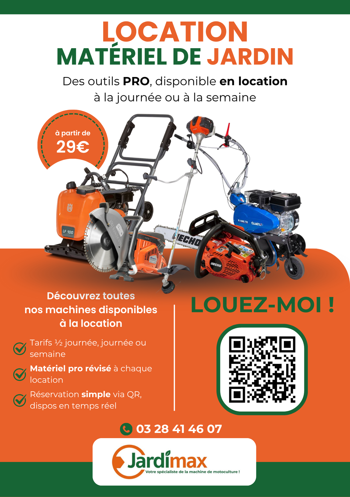 Flyer location Jardimax